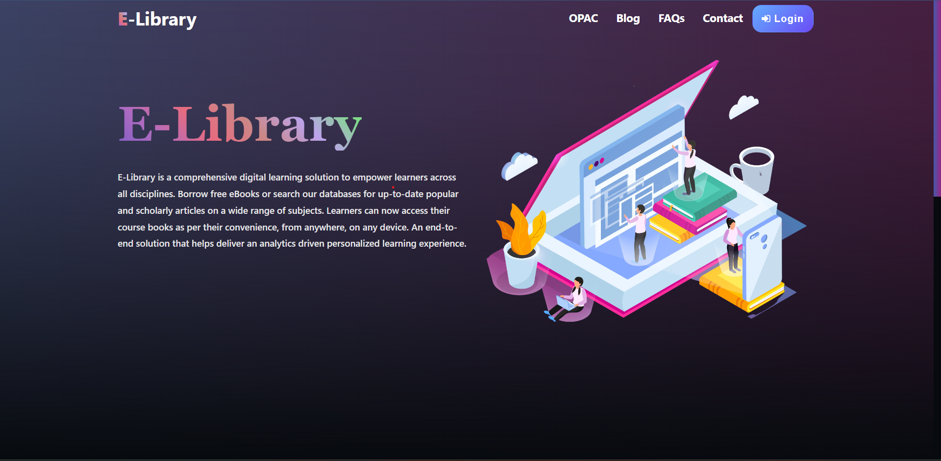 E-Library Project